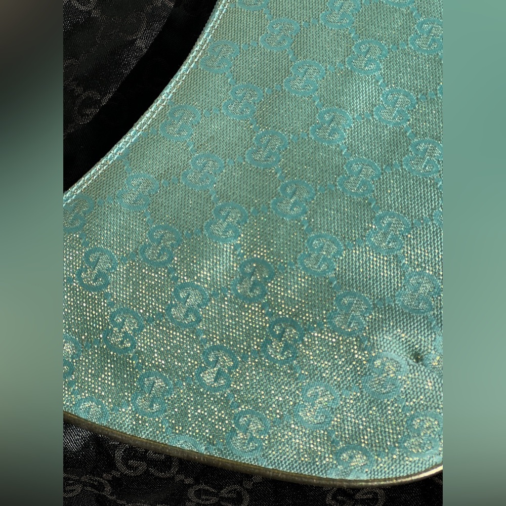Authentic‼️Vintage Gucci bag 🤩 Tiffany blue - Picture 5 of 17